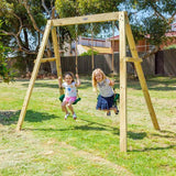 Lifespan Kids Swing Holt 2-Station Swing Set - Lifespan Kids 09347166034311 PEHOLT2-SET Buy online: Holt 2-Station Swing Set - Lifespan Kids Happy Active Kids Australia