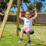 Lifespan Kids Swing Holt 2-Station Swing Set - Lifespan Kids 09347166034311 PEHOLT2-SET Buy online: Holt 2-Station Swing Set - Lifespan Kids Happy Active Kids Australia