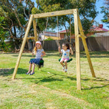 Lifespan Kids Swing Holt 2-Station Swing Set - Lifespan Kids 09347166034311 PEHOLT2-SET Buy online: Holt 2-Station Swing Set - Lifespan Kids Happy Active Kids Australia