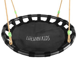 Lifespan Kids Swing Lynx 4 Station Metal Swing Set with Slide - Lifespan Kids 09347166048844 PELYNX-SLIDE Buy online: Lynx 4 Station Metal Swing Set with Slide - Lifespan Kids Happy Active Kids Australia