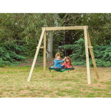 Lifespan Kids Swing Oakley Wooden Swing Set with 1m Spidey Web Nest Swing - Lifespan Kids 09347166040923 PEOAKLEYSET100 Happy Active Kids Australia