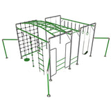 Lifespan Kids Swing Sets & Playsets Junior Jungle Kakadu Monkey Bars with Swing Sets and Ropes - Lifespan Kids (ETA end June- PREORDER AVAILABLE NOW) LKJJ-KAKAD-SET Junior Jungle Kakadu Monkey Bars with Swing Sets and Ropes - Lifespan Kids  Happy Active Kids Australia