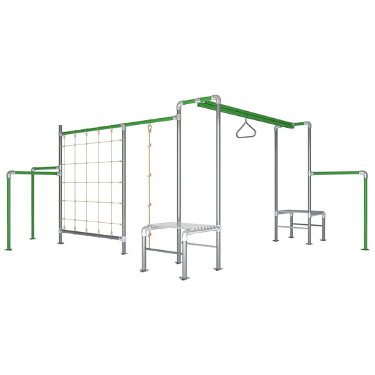 Lifespan Kids Swing Sets & Playsets Junior Jungle Monsoon Flying Fox and Climbing Ropes - Lifespan Kids 9347166055521 LKJJ-MONSNST Happy Active Kids Australia