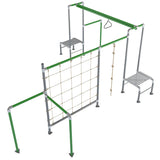 Lifespan Kids Swing Sets & Playsets Junior Jungle Monsoon Flying Fox and Climbing Ropes - Lifespan Kids 9347166055521 LKJJ-MONSNST Happy Active Kids Australia