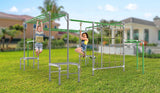 Lifespan Kids Swing Sets & Playsets Junior Jungle Tanzania Monkey Bars with Swings and Ropes - Lifespan Kids 9347166065070 LKJJ-TANZANIAST Happy Active Kids Australia