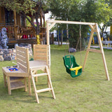 Lifespan Kids Swing Sets & Playsets Poppy Toddler Junior Wooden Play Centre with slide - Lifespan Kids (Please contact us for shipping quote) LKPC-POPPY-SET Happy Active Kids Australia