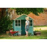 Plum Outdoor Play Equipment Plum® Garden Hut Wooden Cubby Playhouse - Teal 5036523082129 27676AB108 Buy online: Plum® Garden Hut Wooden Cubby Playhouse - Teal Happy Active Kids Australia