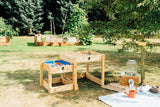 Plum Sandpits Plum® Sandy Bay Wooden Sand and Water Play Tables 5036523041034 25074 Buy online: Plum® Sandy Bay Wooden Sand and Water Play Kids Tables Happy Active Kids Australia