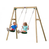 Plum Swing Plum® Double Wooden Swing Set - OUT OF STOCK eta TBA 273799 Buy online: Plum® Double Wooden Swing Set - Happy Active Kids Happy Active Kids Australia