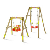 Plum Swing Plum® Growing Wooden Swing Set 5036523055949 27512AA69 Buy online: Plum® Growing Wooden Swing Set - Happy Active Kids Happy Active Kids Australia