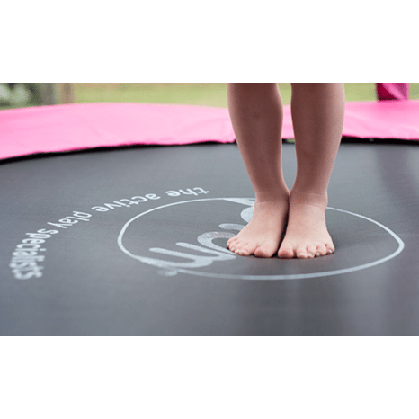 Plum 6ft trampoline pink top