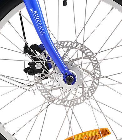 Buy online Ride Free 20 Kids Trike in Blue Progear Bikes Happy Active Kids