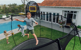 Springfree Trampoline Trampoline Accessories Springfree® Trampoline FlexrHoop™ Basketball Ring and Ball SP0079 Buy online: Springfree® Trampoline FlexrHoop™ Basketball Ring and Ball Happy Active Kids Australia