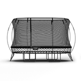 Springfree Trampoline Trampolines Springfree® Large Oval Trampoline in Black (FREE SHIPPING) 182464000281 O92BLACK Free Delivery : Springfree® Large Oval Trampoline in Black   Happy Active Kids Australia