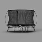 Springfree Trampoline Trampolines Springfree® Medium Oval Trampoline in Black (FREE SHIPPING) 182464000250 O77BLACK Free Delivery : Springfree® Medium Oval Trampoline - in black Happy Active Kids Australia