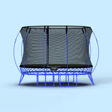 Springfree Trampoline Trampolines Springfree® Medium Oval Trampoline in Blue (FREE SHIPPING) 664734000158 O77BLUE Free Delivery : Springfree® Medium Oval Trampoline - in blue Happy Active Kids Australia