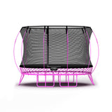 Springfree Trampoline Trampolines Springfree® Medium Oval Trampoline in Pink (FREE SHIPPING) 664734000165 O77PINK Free Delivery : Springfree® Medium Oval Trampoline - in pink Happy Active Kids Australia